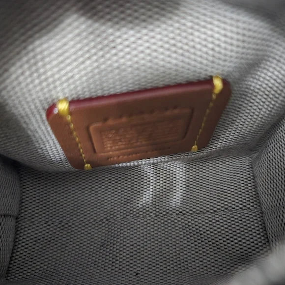 Coach Rogue Bag 12 In Haircalf With Zebra Print mini bag - Picture 6 of 6